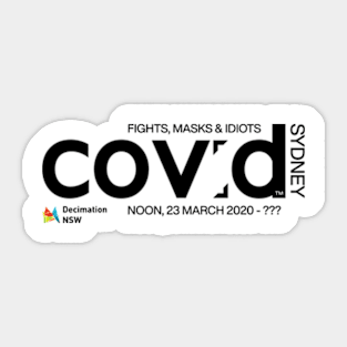 COVID Sydney Sticker